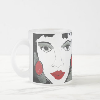 Mig och min frostade kaffemugg för Ego