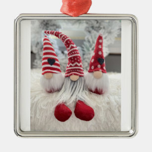 *MIG OCH MINA GNOMIER FÖR CHRISTMAS* JULGRANSPRYDNAD METALL