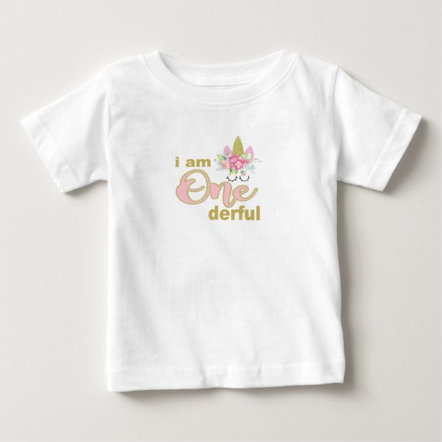 Mig onederful barns födelsedagskjorta för t shirt (Framsida)