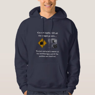 Mig ordstävdöda för förmiddag inte alla dumt f hoodie