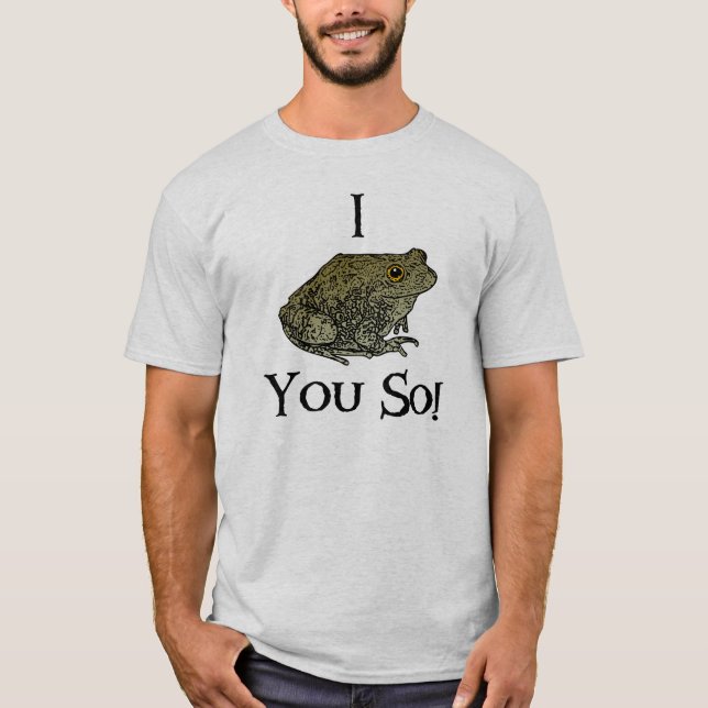 Mig padda dig så! tee (Framsida)
