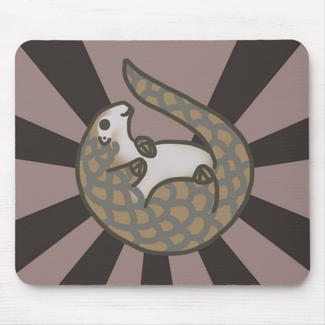 Mig ❤Pangolins Mousepad Musmatta (Framsidan)