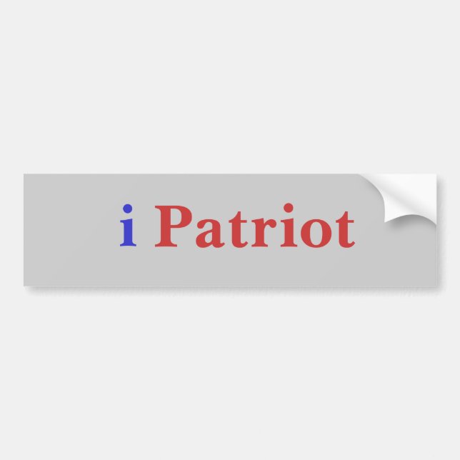 mig patriot bildekal (Framsidan)