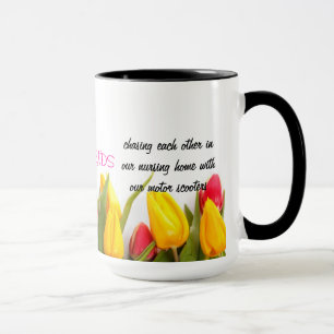mig pinky löfte. Tulpanmuggdesign Mugg