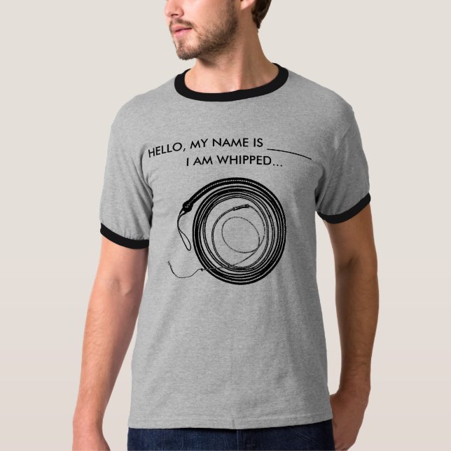 Mig piskad förmiddag t shirt (Framsida)