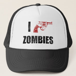 Mig pistolZombies/mig hjärtaZombieslock Keps