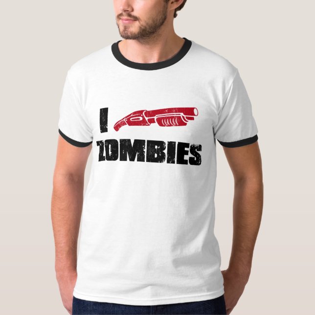 mig pistolzombies t-shirt (Framsida)