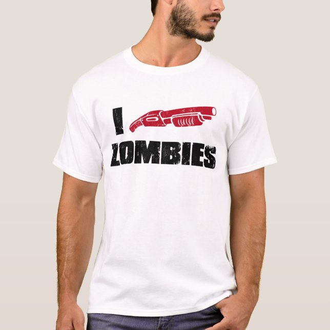 mig pistolzombies tee shirt (Framsida)