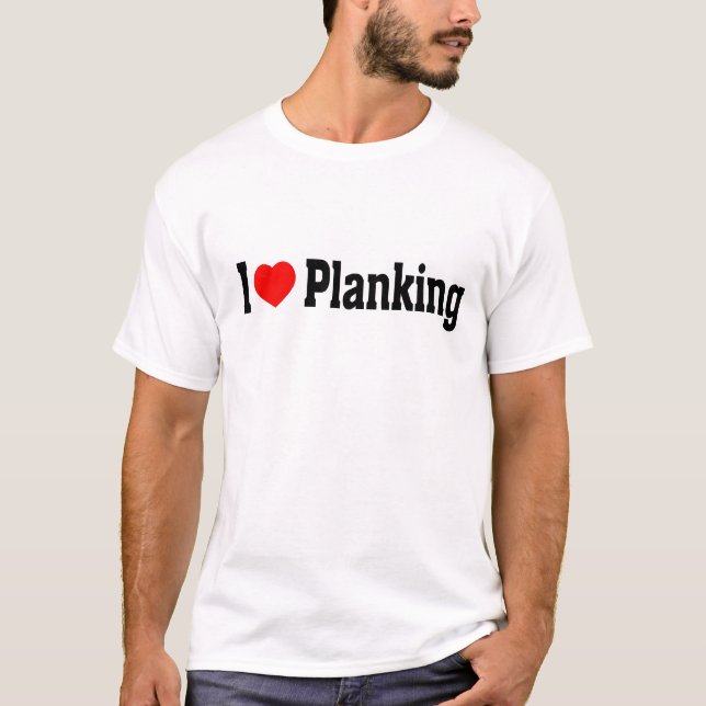 Mig plank (för hjärta) t-shirt (Framsida)