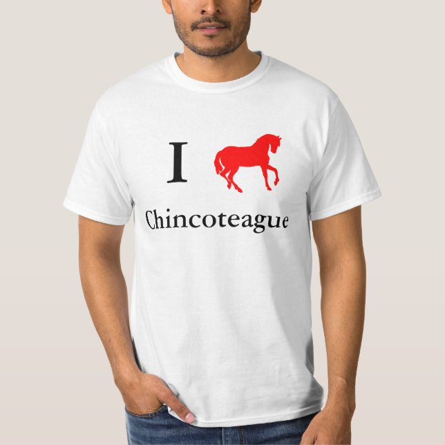 Mig ponnychincoteague t-shirt (Framsida)