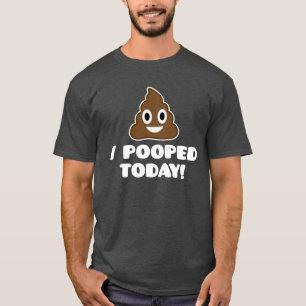 Mig Pooped i dag! (emojiskjorta) Tröja
