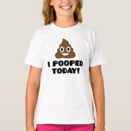 Mig Pooped i dag! (emojiskjorta) Tröja