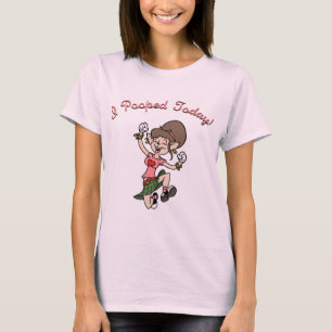 Mig Pooped i dag! - f Tee Shirt