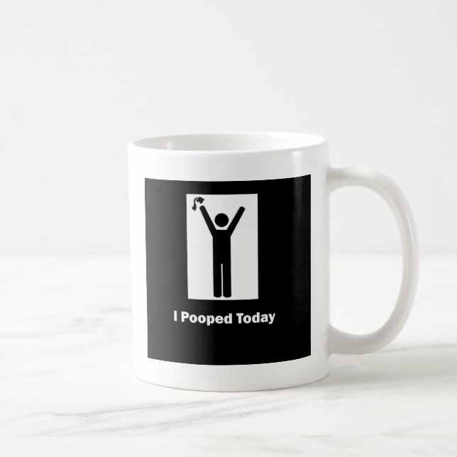 MIG POOPED I DAG KAFFEMUGG (Höger)