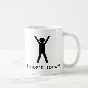 Mig Pooped i dag Kaffemugg