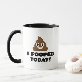 Mig Pooped i dag kaffemugg