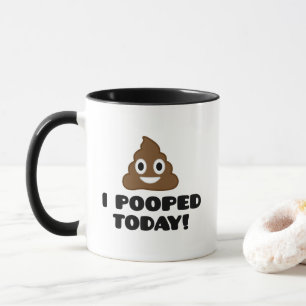 Mig Pooped i dag kaffemugg