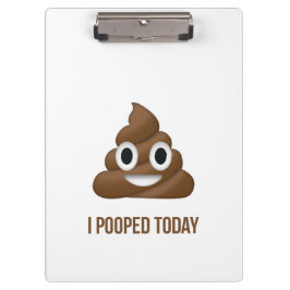 Mig Pooped i dag roliga bruna Emoji