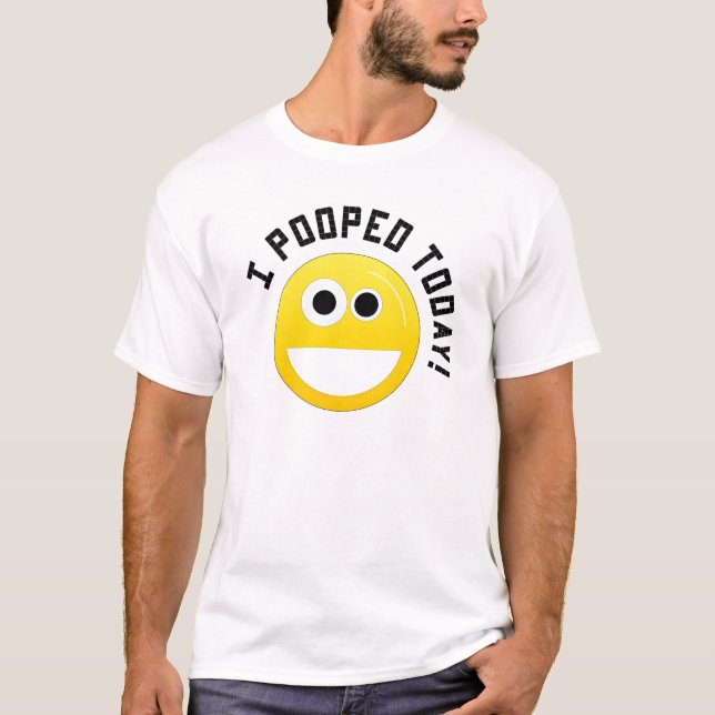 Mig Pooped i dag! Tröja (Framsida)