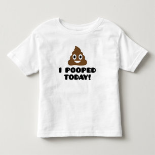Mig Pooped i dag! Ungeskjorta Tee