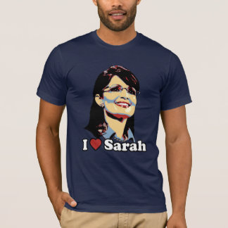 Mig porträtt för hjärtaSarah färg T-shirt