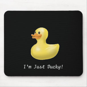 Mig precis Ducky förmiddag! - Mousepad Musmatta