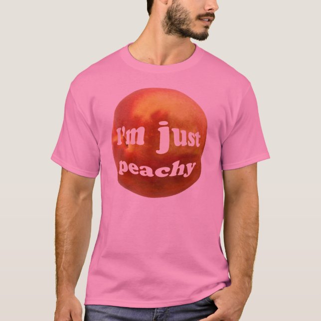 Mig precis peachy förmiddag tee shirt (Framsida)