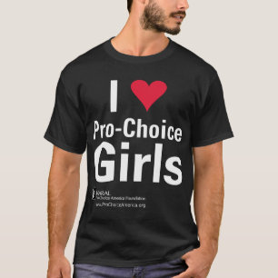 Mig Pro-Primaa flickor för hjärta T-shirt