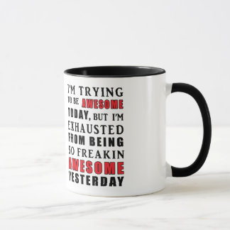 Mig pröva förmiddag som är enorm Todaymugg Mugg