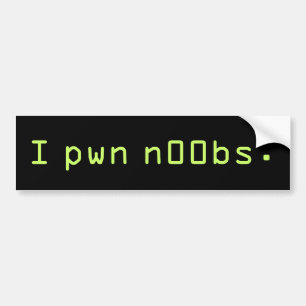 Mig pwn n00bs. bildekal