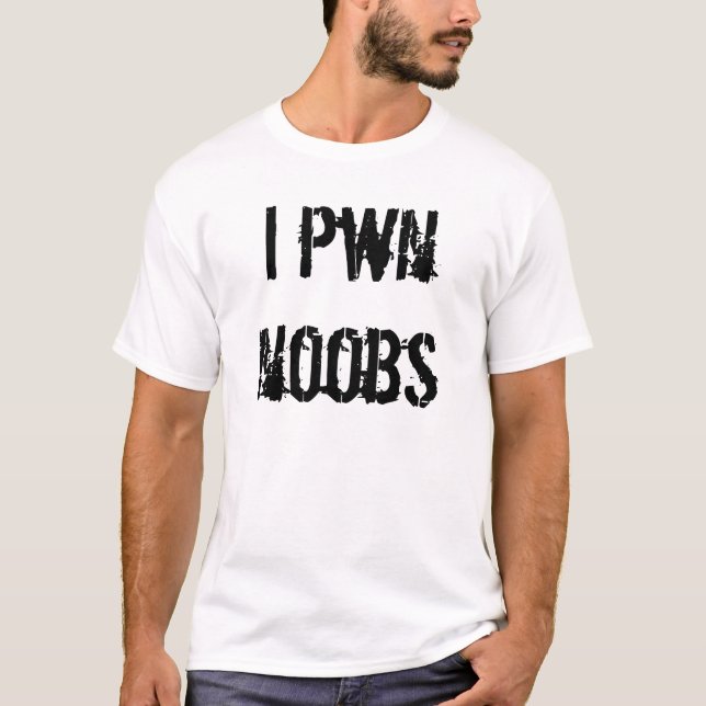 mig pwnnoobs t-shirt (Framsida)