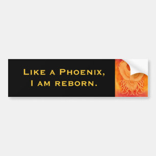 Mig Reborn Phoenix för förmiddag bildekal