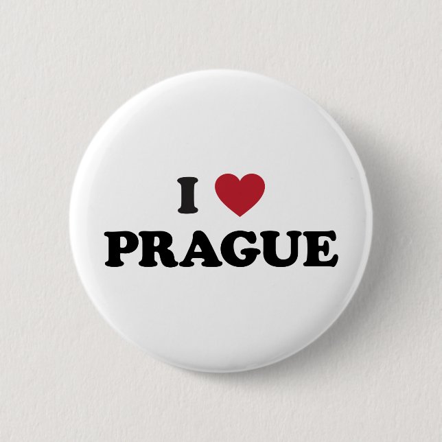 Mig republik för hjärtaPrague tjeck Knapp (Framsida)