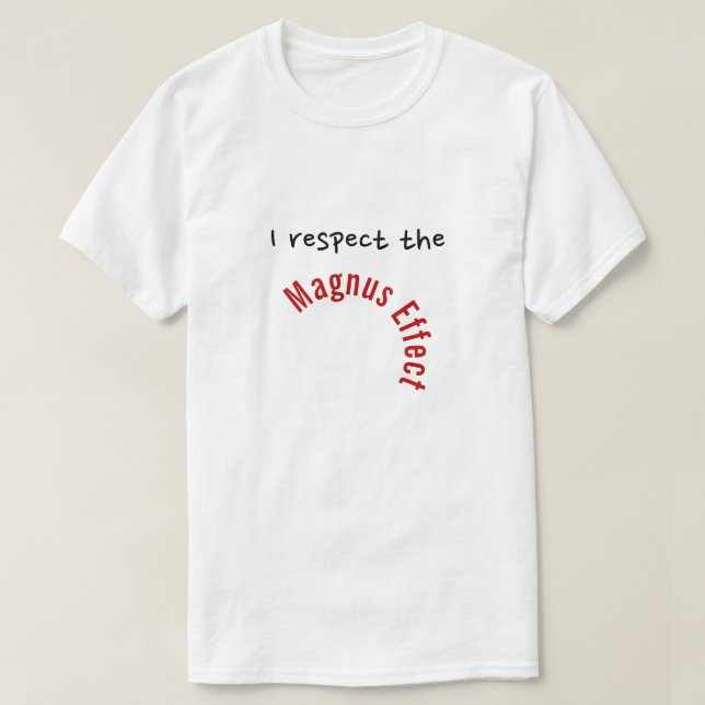 "Mig respekt som Magnus verkställer ", Tröja (Design framsida)