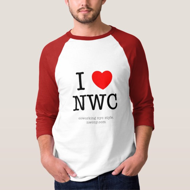 Mig röd hjärta NWC - Tee (Framsida)