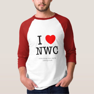 Mig röd hjärta NWC - Tee Shirt