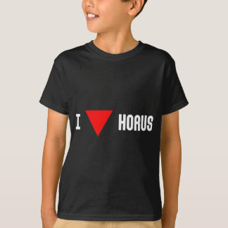 Mig röd triangel Horus (mörk) Tröja