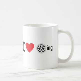 mig rulla för hjärtafuch kaffemugg