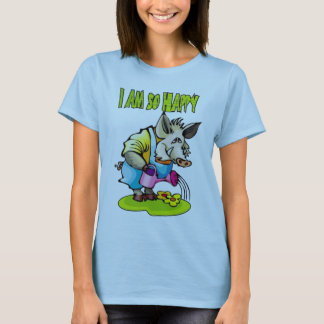 Mig så lycklig förmiddag t-shirt