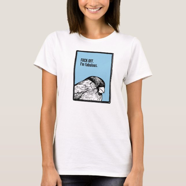 Mig sagolik förmiddag.  (Ja.  Ja är du.), T-shirt (Framsida)