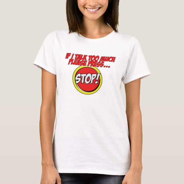 mig… samtal för mycket??? tee shirt (Framsida)