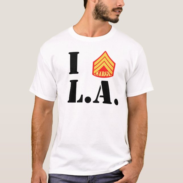 Mig Sarge LA Tee (Framsida)