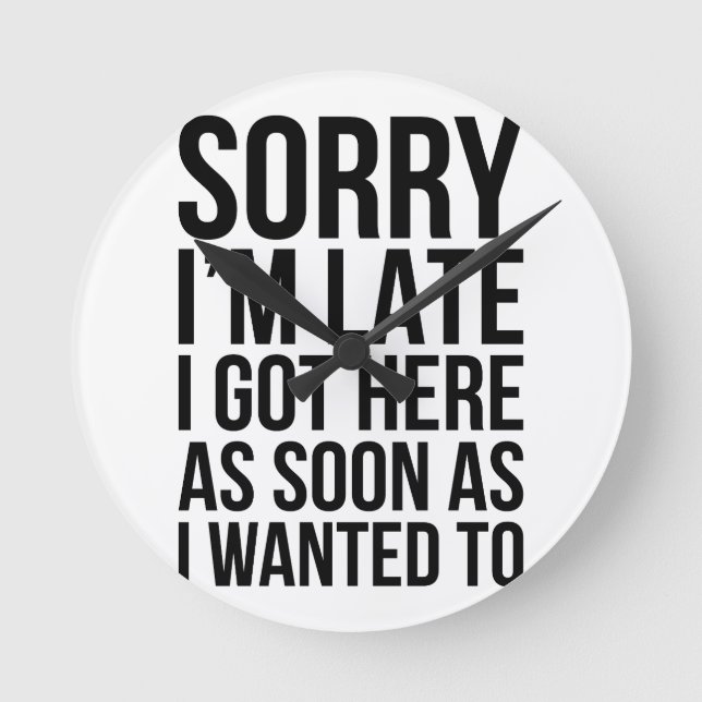 Mig sen förmiddag rund klocka (Framsida)