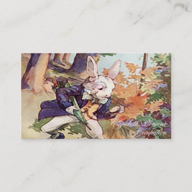 Mig sen förmiddag! ~-visitkortar visitkort (Framsida)