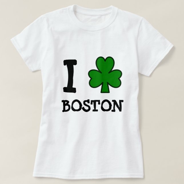 Mig Shamrock Boston T-shirt (Design framsida)