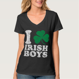 Mig Shamrockirländarepojkar Tee Shirt