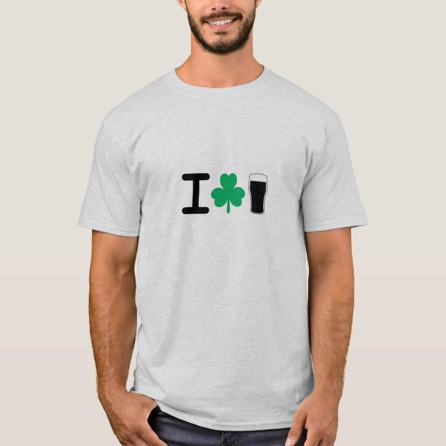 Mig Shamrocköl T Shirt (Framsida)