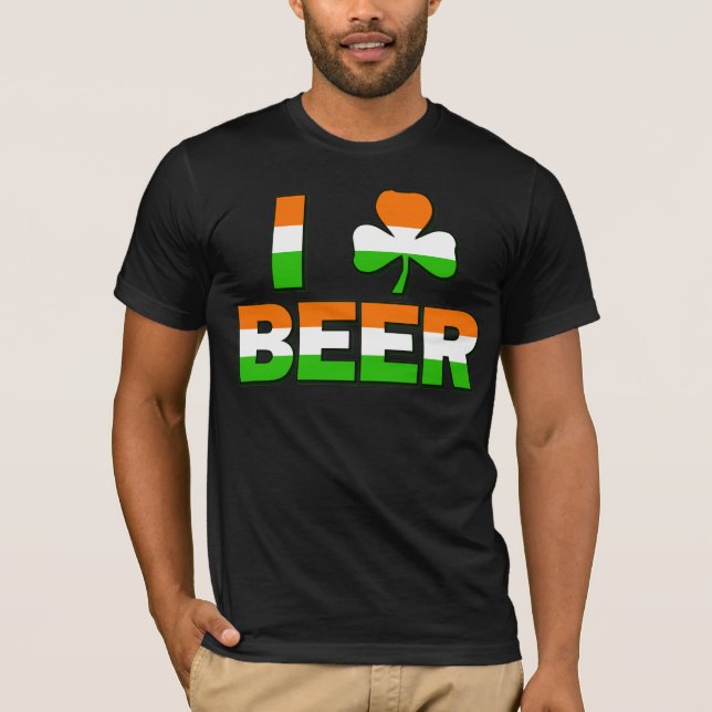 Mig Shamrocköl Tee Shirt (Framsida)