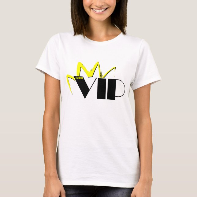 Mig skjorta för förmiddagVIP v1.1 Tee (Framsida)
