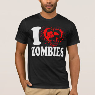 mig skjorta för hjärtazombiesutslagsplats t shirt